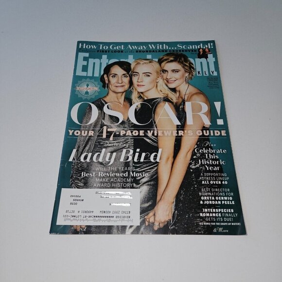 3 Entertainment Weekly Magazine Lot Oscars Viewer Guide Preview 2015 2017 2018 - Picture 4 of 6